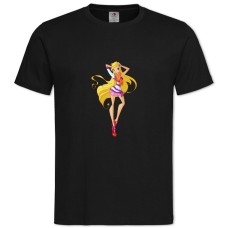 TWinx Club Stella Girl -shirt with Print Winx Club Stella Girl - 2XL black