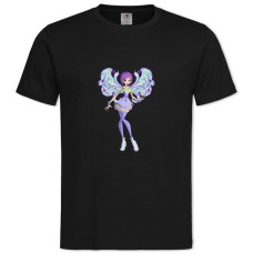 TWinx Club Cute Princess -shirt with Print Winx Club Cute Princess - 2XL black