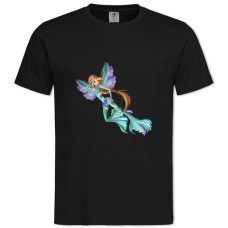 TWinx Club Flying Princess -shirt with Print Winx Club Flying Princess - 2XL black