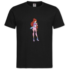 TWinx Club Bloom Girl -shirt with Print Winx Club Bloom Girl - 2XL black