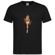 TWinx Club Cute Flora -shirt with Print Winx Club Cute Flora - 2XL black