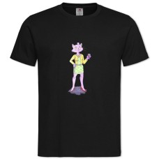 TBojack Horseman Princess Carolyn -shirt with Print Bojack Horseman Princess Carolyn - 2XL black