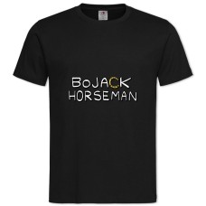 TBojack Horseman Logo -shirt with Print Bojack Horseman Logo - 2XL black