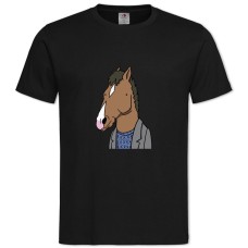 TBojack Horseman Minimalism -shirt with Print Bojack Horseman Minimalism - 2XL black