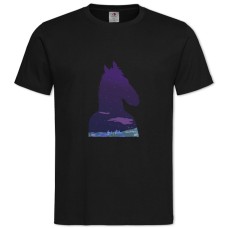TBojack Horseman Shadow -shirt with Print Bojack Horseman Shadow - 2XL black
