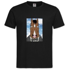 TBojack Horseman Costume -shirt with Print Bojack Horseman Costume - 2XL black