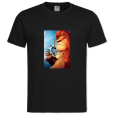 TThe Lion King Main Theme -shirt with Print The Lion King Main Theme - 2XL black