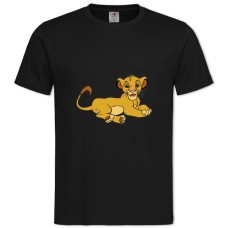 TThe Lion King Little Simba -shirt with Print The Lion King Little Simba - 2XL black