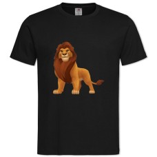 TThe Lion King Gorgeous Lion -shirt with Print The Lion King Gorgeous Lion - 2XL black