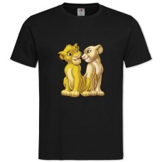 TThe Lion King Little Love -shirt with Print The Lion King Little Love - 2XL black