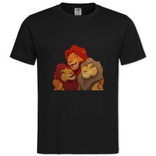 TThe Lion King Friends -shirt with Print The Lion King Friends - 2XL black