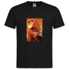 TThe Lion King All Characters -shirt with Print The Lion King All Characters - 2XL black