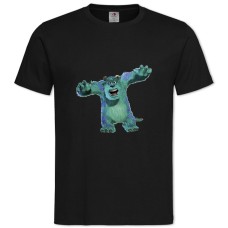 Футболка с принтом Корпорация Монстров Джеймс Салливан Злой - 2XL черная