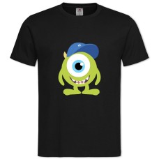 Футболка с принтом Корпорация Монстров Майк Вазовский Арт - 2XL черная