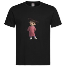 Футболка с принтом Корпорация Монстров Маленькая Девочка - 2XL черная