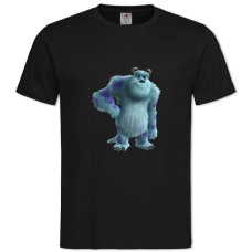 Футболка с принтом Корпорация Монстров Джеймс Салливан Принт - 2XL черная