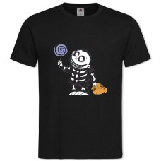 TThe Nightmare Before Christmas Kid With Candy -shirt with Print The Nightmare Before Christmas Kid With Candy - 2XL black
