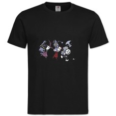 TThe Nightmare Before Christmas Heroes -shirt with Print The Nightmare Before Christmas Heroes - 2XL black