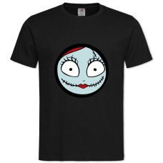 TThe Nightmare Before Christmas Face -shirt with Print The Nightmare Before Christmas Face - 2XL black