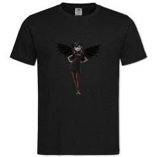 Футболка з принтом Готель Трансільванія Монстри На Канікулах Дівчина - 2XL чорна