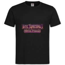Футболка з принтом Готель Трансільванія Монстри На Канікулах Логотип - 2XL чорна