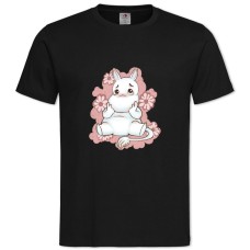 Футболка с принтом Муми-Тролли Малыш Муми-Трролль - 2XL черная