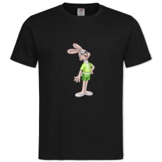 TWell Wait Hare -shirt with Print Well Wait Hare - 2XL black
