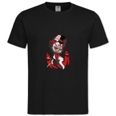 Футболка з принтом Готель Хазбін Монстр - 2XL чорна