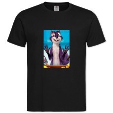 TThe Nut Job Squirrel -shirt with Print The Nut Job Squirrel - 2XL black