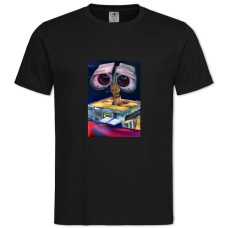 TWall-E Main Robot -shirt with Print Wall-E Main Robot - 2XL black