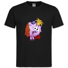 TSmeshariki Barash King -shirt with Print Smeshariki Barash King - 2XL black