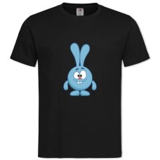 TSmeshariki Croche Bunny -shirt with Print Smeshariki Croche Bunny - 2XL black