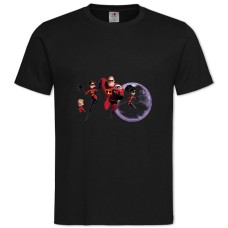 TThe Incredibles Main Heroes -shirt with Print The Incredibles Main Heroes - 2XL black