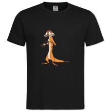 TTimon And Pumbaa Scary Timon -shirt with Print Timon And Pumbaa Scary Timon - 2XL black