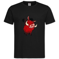 TTimon And Pumbaa Funny Pumbaa -shirt with Print Timon And Pumbaa Funny Pumbaa - 2XL black
