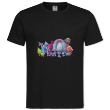 TTrolls Main Heroes -shirt with Print Trolls Main Heroes - 2XL black