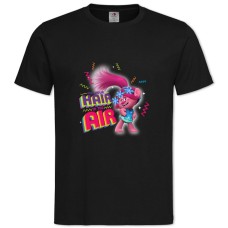 TTrolls Put Your Hair In The Air -shirt with Print Trolls Put Your Hair In The Air - 2XL black