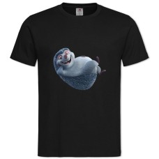 Футболка с принтом Фердинанд Ёжик - 2XL черная