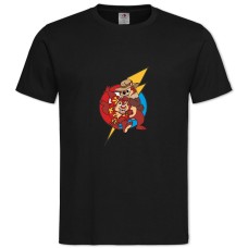 Футболка с принтом Чип И Дейл Герои - 2XL черная