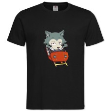 TBeastars Legoshi Hero -shirt with Print Beastars Legoshi Hero - 2XL black