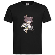 TBeastars Cute Hero -shirt with Print Beastars Cute Hero - 2XL black