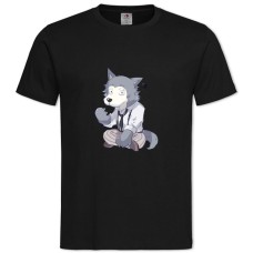 TBeastars Hero Legoshi -shirt with Print Beastars Hero Legoshi - 2XL black
