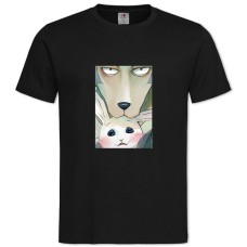 TBeastars Cute Heroes -shirt with Print Beastars Cute Heroes - 2XL black