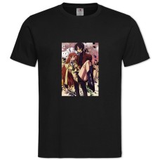TCode Geass Main Heroes -shirt with Print Code Geass Main Heroes - 2XL black