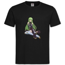 TCode Geass C2 Hero -shirt with Print Code Geass C2 Hero - 2XL black