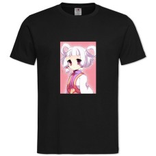 TCode Geass Cute Girl -shirt with Print Code Geass Cute Girl - 2XL black