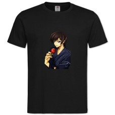 TCode Geass Lelouch Of The Rebellion -shirt with Print Code Geass Lelouch Of The Rebellion - 2XL black