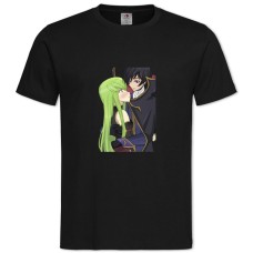 TCode Geass Love -shirt with Print Code Geass Love - 2XL black