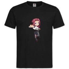 TCode Geass Kallen With Desert -shirt with Print Code Geass Kallen With Desert - 2XL black
