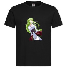 TCode Geass Cc Princess -shirt with Print Code Geass Cc Princess - 2XL black